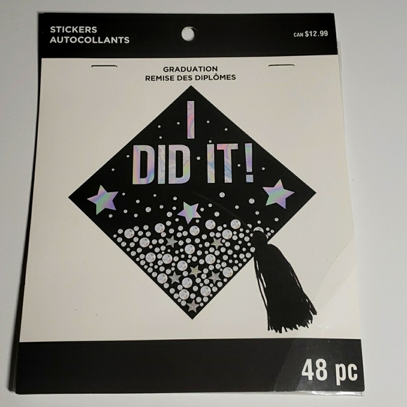 Graduation Cap stickers - Picture 1 of 3